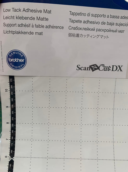 Low tack adhesive mátta dx