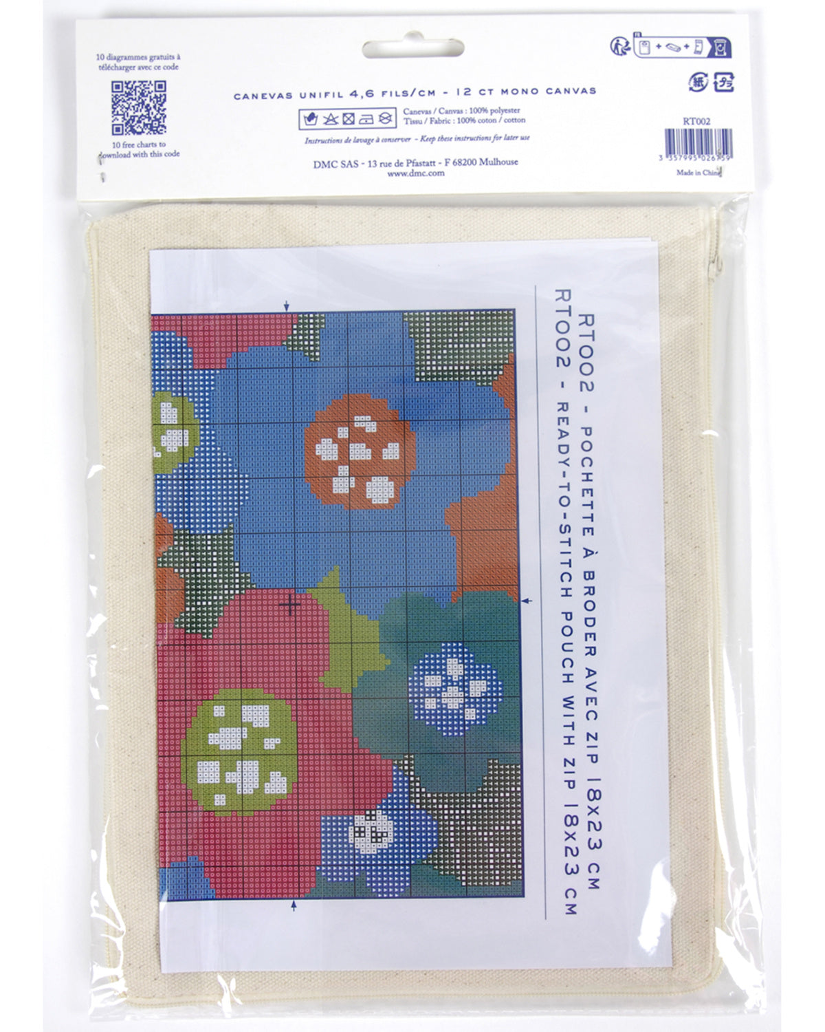 Ready to stitch pungur við lynlási