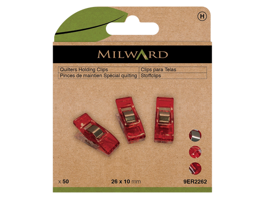 Milward quilte clips 26x10mm