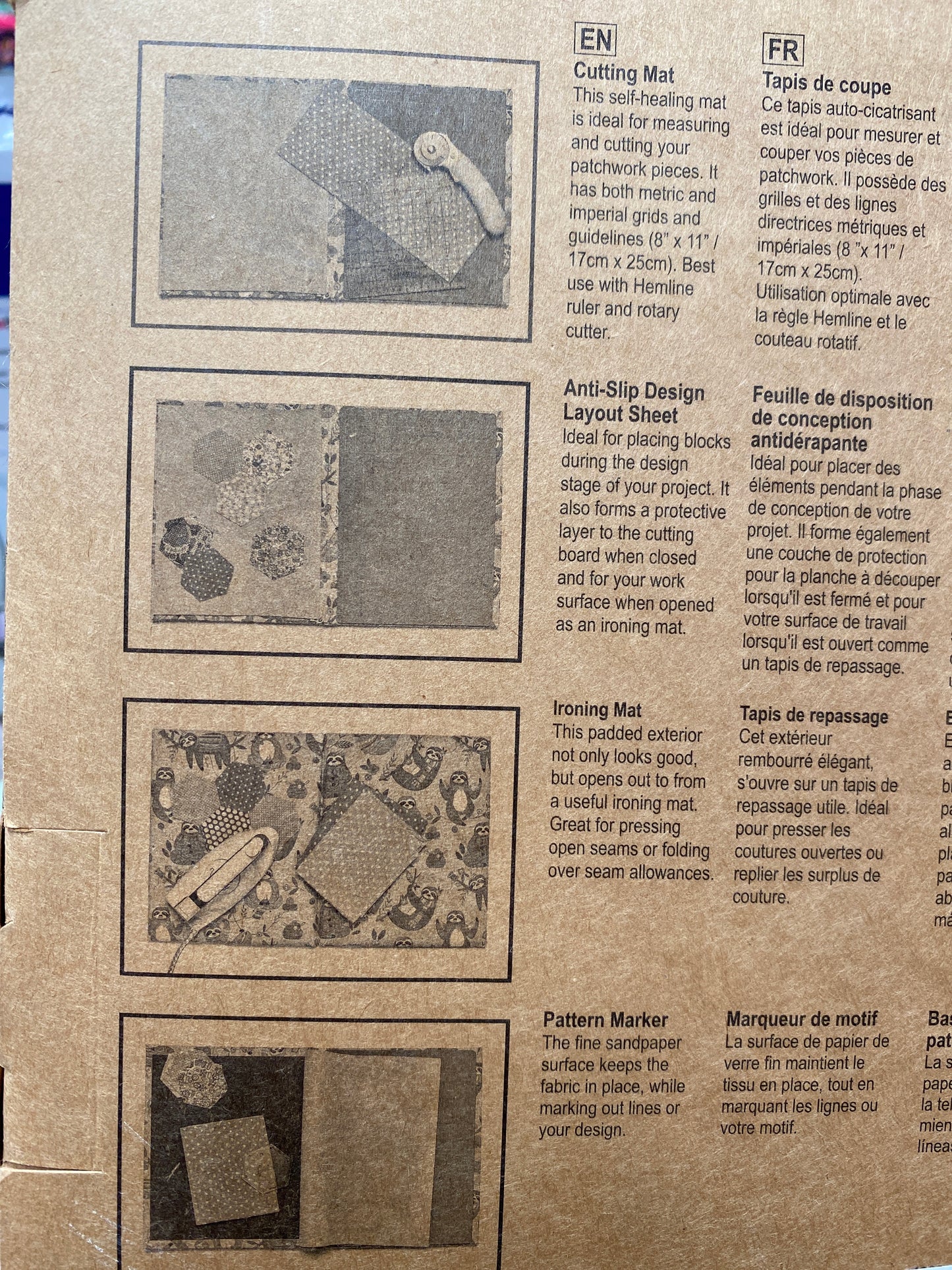 Hemline Quilters multi mat