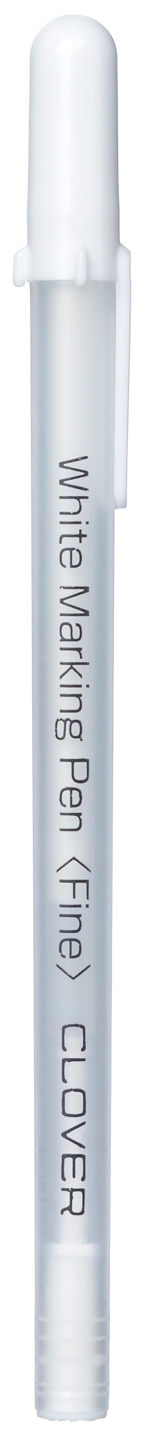 Clover markering pen hvid