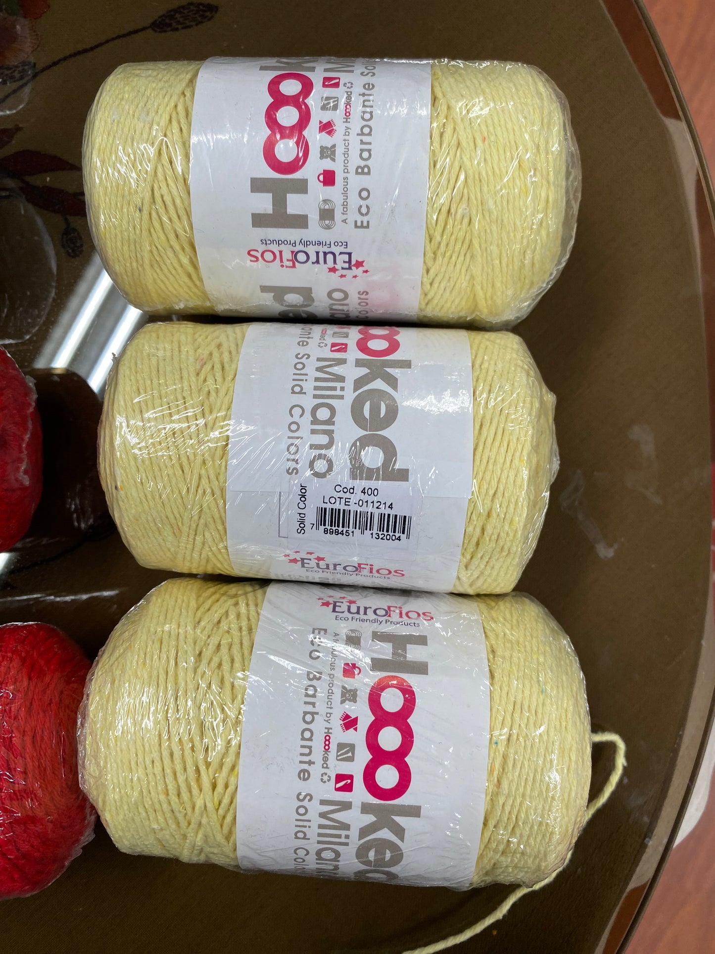 Hooked bummullstógv