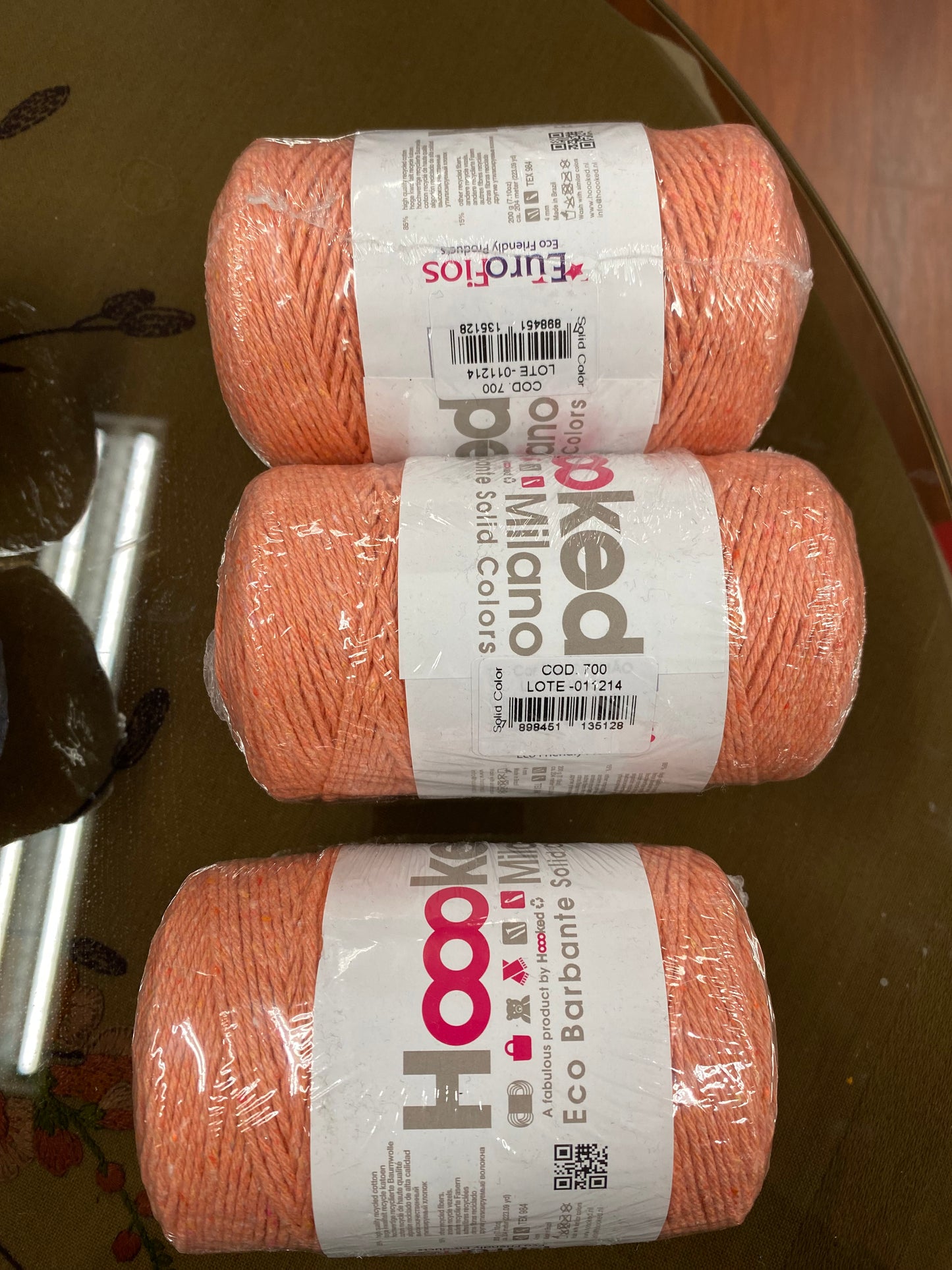 Hooked bummullstógv