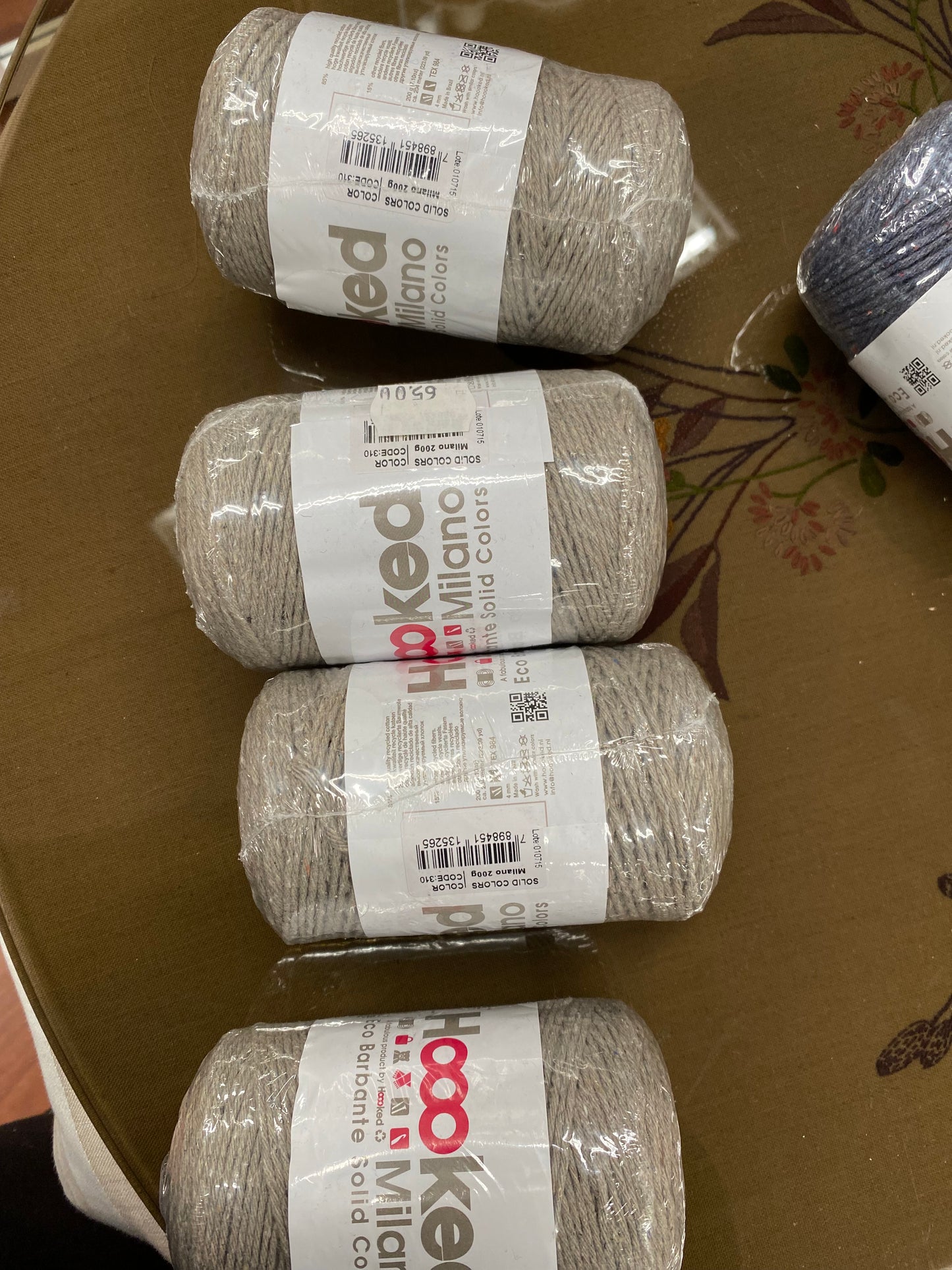 Hooked bummullstógv