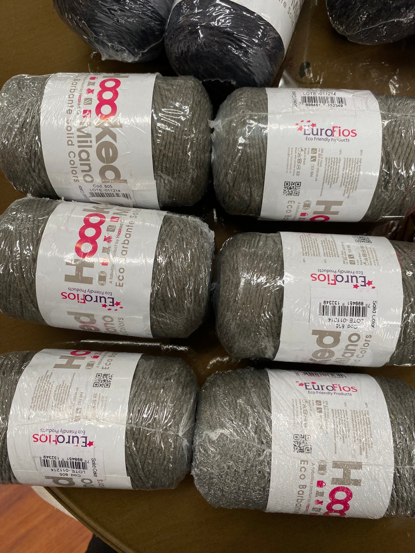 Hooked bummullstógv